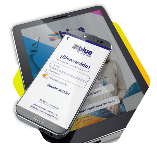 Blue Telecomm APP :: Internet + Telefonía